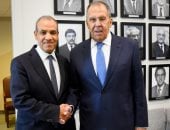 وزير الخارجية يلتقى نظيره الروسى