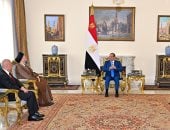 الرئيس السيسى يؤكد أهمية مواصلة دور العراق فى تعزيز الأمن الجماعى للدول العربية