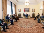 الرئيس السيسى: مصر تساند كافة الإجراءات للحفاظ على سيادة العراق 