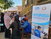 بنك الشفاء المصرى عضو التحالف الوطنى يواصل دعم أهالى أسيوط بقوافل طبية