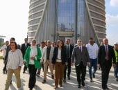 وزيرة الإسكان تقوم بجولة موسعة بمنطقة الأعمال المركزية بالعاصمة الجديدة