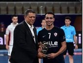 بلال مسعود أفضل لاعب في مباراة الزمالك ولوس أنجلوس ببطولة العالم للأندية اليد
