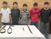 كشف ملابسات فيديو مشاجرة بالأسلحة البيضاء بين طلاب بالفيوم