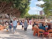 إقبال على حديقة الأسرة والطفولة والرحلات النيلية بدسوق.. فيديو