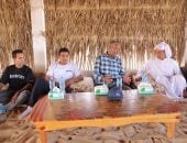 قافلة تنموية شاملة لاتحاد بشبابها في قرية الروضة ببئر العبد