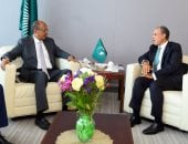 وزير الخارجية يستعرض مع رئيس مفوضية الاتحاد الأفريقي تطورات الأوضاع في السودان والصومال