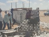 إزالة فورية لمحاولتي بناء مخالف بالقنطرة شرق والقصاصين الجديدة في الإسماعيلية