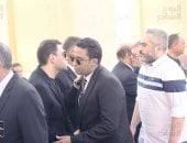 وصول عدد من قضاة مصر لمسجد المشير للمشاركة في جنازة أحمد الزند