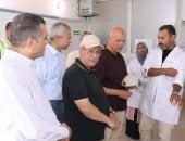 نائب وزيرة الإسكان يتفقد منظومة مياه الشرب والصرف الصحي بالبحر الأحمر
