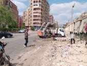 جهود مكثفة لرفع تجمعات القمامة وتحسين مستوى النظافة بحي ثالث الإسماعيلية