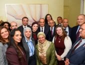 وزير الخارجية يلتقى المصريين العاملين فى الأمم المتحدة بنيويورك