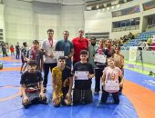محافظ كفر الشيخ يهنئ أبطال المحافظة لحصدهم مراكز ببطولة الجمهورية للمصارعة
