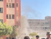 دون إصابات.. السيطرة على حريق بمخزن كتب مدرسة الميناء في الغردقة