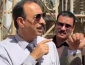محافظ سوهاج يتفقد موقع حريق خلية رئيسية بمحطة "بيت داوود" بجرجا