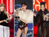 تايلور سويفت وليسا وتيانا تايلور يتألقن فى حفل MTV VMAs 2026