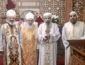 الكنيسة ترسم 5 شمامسة وتدشين أوانٍ جديدة بعيد الصليب فى كنيسة العذراء الأثرية بسمنود