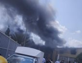مصرع شخصان فى حريق مصنع مواد غذائية بالطريق الزراعى بالبحيرة