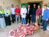 ضبط لحوم ودواجن فاسدة خلال حملات مكبرة بحي شرق سوهاج