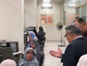 محافظ الدقهلية يتفقد التشغيل التجريبي للمركز التكنولوجى لمدينة السنبلاوين 