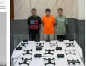 ضبط 10 طائرات درون مهربة بحوزة 3 متهمين فى البحيرة والجيزة
