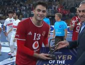 سيف هاني أفضل لاعب في مباراة تتويج الأهلى ببرونزية بطولة العالم لليد