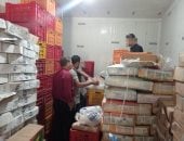 ضبط أكثر من نصف طن لحوم ودواجن وأسماك غير صالحة للاستهلاك بالمنوفية
