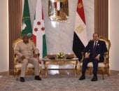 الرئيس السيسى يؤكد لرئيس بوروندى دعم مصر لدور الاتحاد الأفريقى فى تسوية النزاعات والأزمات بأفريقيا