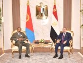 الرئيس السيسى يؤكد لأفورقى دعم مصر الكامل لأمن واستقرار دولة إريتريا واحترام سيادتها