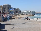 أجواء طقس خريفية مع نشاط للرياح وتوقعات بهطول أمطار فى الإسكندرية.. فيديو