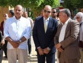 محافظ المنيا يتفقد مدرسة بني مزار الثانوية الجديدة بنين لمتابعة انتظام الدراسة