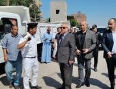 مدير أمن بني سويف يتفقد حملة مرافق مكبرة بمركز ببا لإزالة الإشغالات