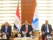 رئيس جامعة كفر الشيخ يستقبل اللواء سمير فرج في الاحتفال بذكرى 6 أكتوبر
