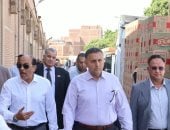 محافظ القليوبية يتفقد المخازن الاستراتيجية للشركة العامة لتجارة الجملة