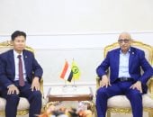 محافظ شمال سيناء يستقبل سفير بروناي بديوان عام المحافظة لبحث التعاون المشترك