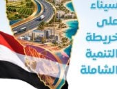 مجلس الوزراء: مشروعات قومية كبرى وتنمية شاملة ترسم ملامح المستقبل على أرض سيناء