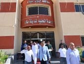 محافظ جنوب سيناء يتفقد أعمال تطوير مبنى مجلس مدينة طابا