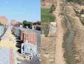 شوف الإنجاز.. تغيير ملامح محور الإخلاص بالجيزة من القمامة لطريق جديد (صور)