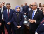 رئيس مجلس الدولة يتفقد مقر المجلس بالقليوبية مع بدء العام القضائى الجديد