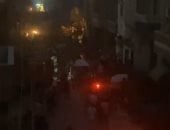 إصابة 5 أشخاص إثر انهيار منزل في مدينة بيلا بكفر الشيخ.. صور