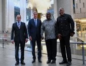 رئيس جمهورية جنوب أفريقيا يزور المتحف المصري الكبير ومنطقة أهرامات الجيزة
