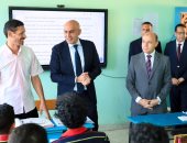وزير التعليم ومحافظ الغربية يتفقدان عددا من المدارس لمتابعة انتظام الدراسة