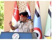 الفريق أشرف سالم زاهر يشهد حفل تخرج الدفعة (170) من كلية الضباط الاحتياط