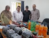 ضبط 330 عبوة سلع غذائية ومشروبات منتهية الصلاحية في الإسماعيلية
