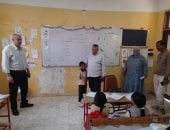 رئيس مدينة سانت كاترين يتفقد مدرسة السلام الابتدائية 
