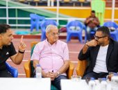 رئيس نادي المقاولون العرب يدعم الذئاب قبل استئناف المباريات الرسمية