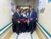 محافظ الجيزة يفتتح أقساما ووحدات طبية مطورة بمستشفى البدرشين المركزى