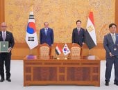 الرئيس السيسى ونظيره الكورى يشهدان مراسم التوقيع على عدد من الاتفاقيات 