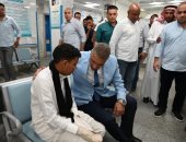 محافظ جنوب سيناء يتفقد مستشفى طابا المركزي ويتابع مستوى الخدمات الطبية