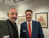 الفنان بلال مختار بملتقى الشارقة للخط: التكوين جزء من الدلالة والمعنى