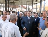 إحالة المسؤولين عن إدارة السوق الحضارى ومجلس المدينة بنجع حمادى للتحقيق   